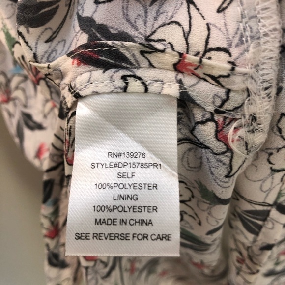 Foral top - Picture 5 of 6